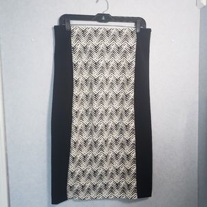 Vince Camuto Chevron pencil skirt